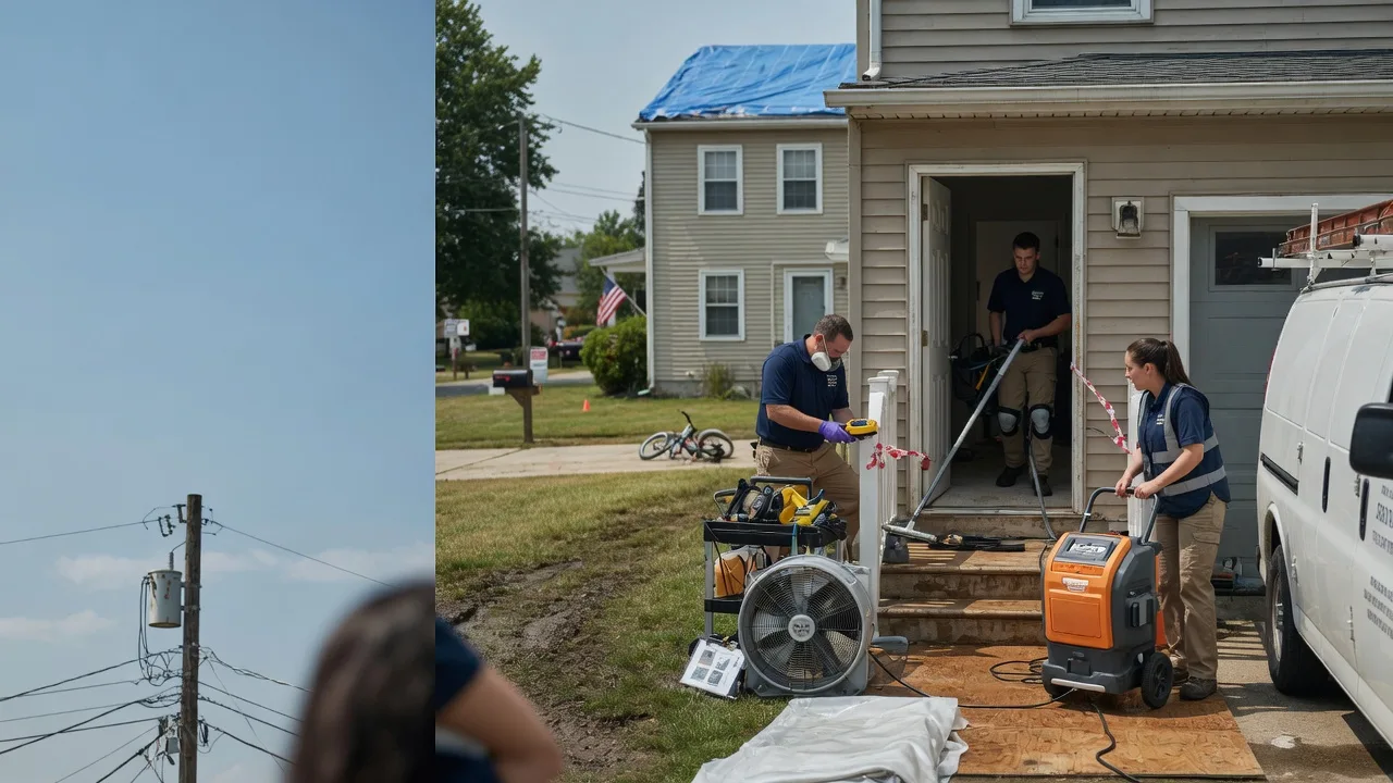 Water Damage Repair in Vanleer, TN near me